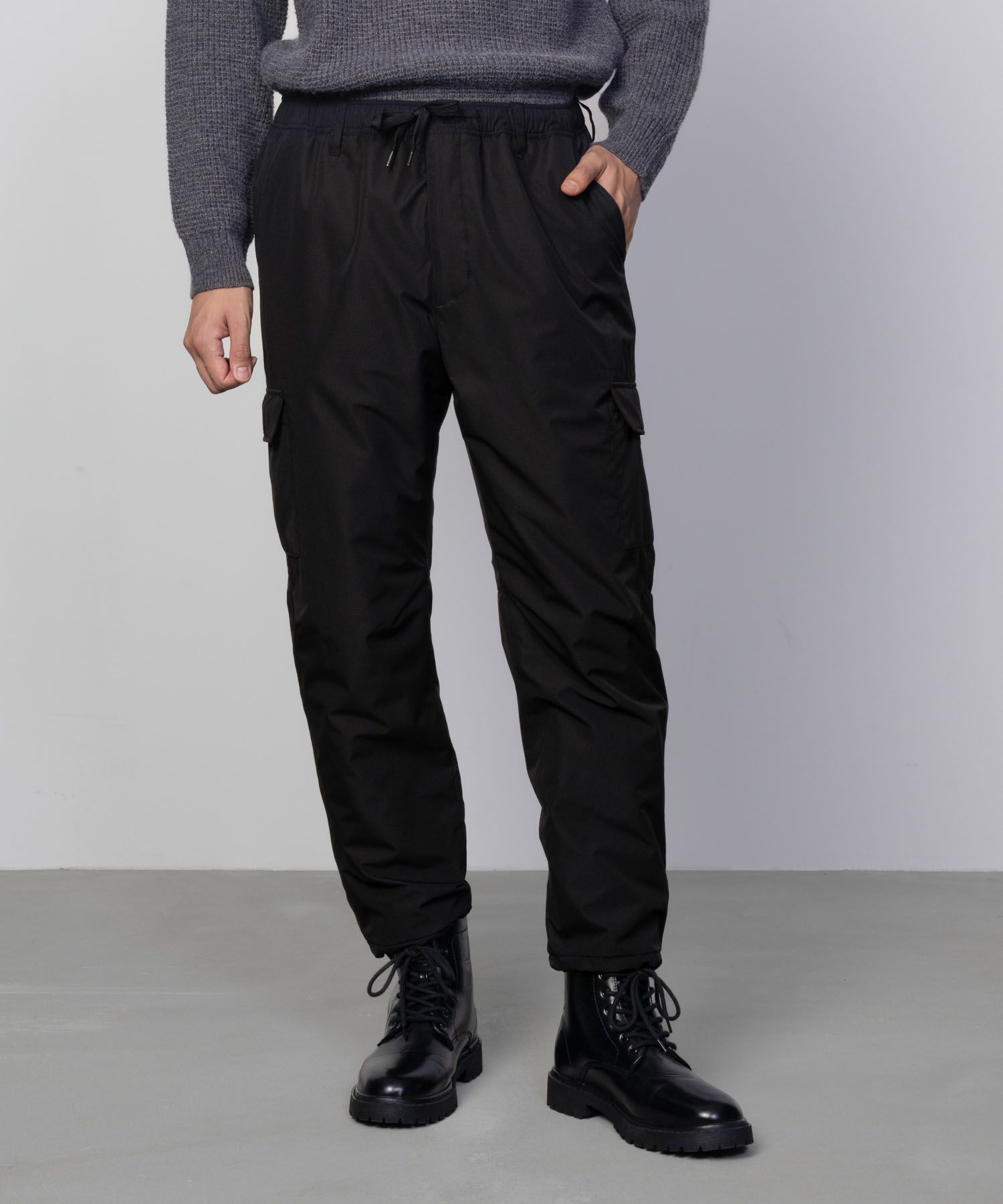 NAVY 温℃ 3M（TM）中綿カーゴパンツ メンズ商品画像-7