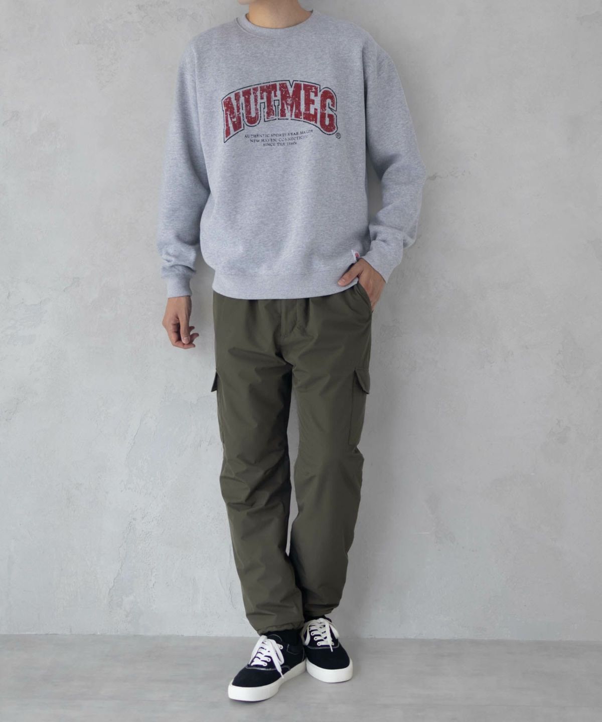 NAVY 温℃ 3M（TM）中綿カーゴパンツ メンズ