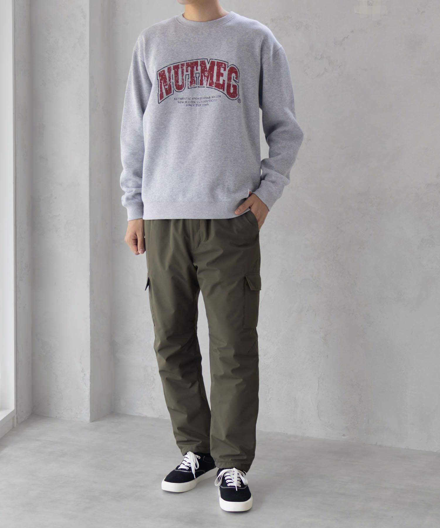 NAVY 温℃ 3M（TM）中綿カーゴパンツ メンズ