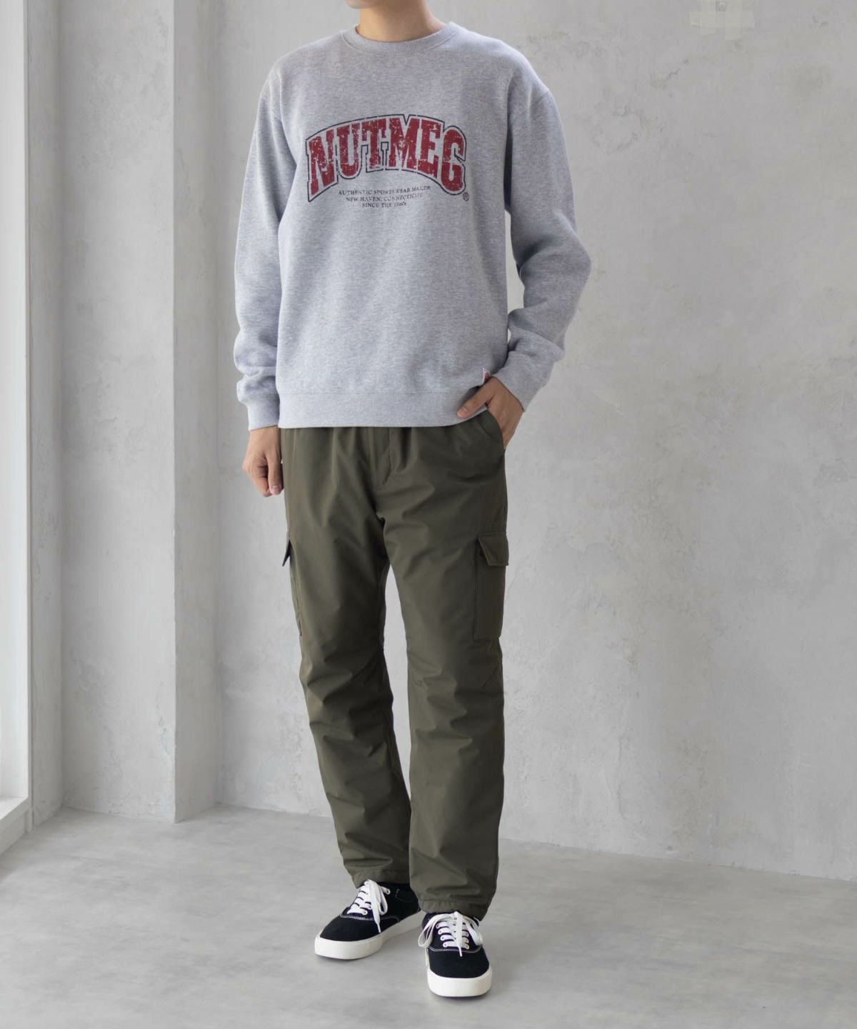 NAVY 温℃ 3M（TM）中綿カーゴパンツ メンズ