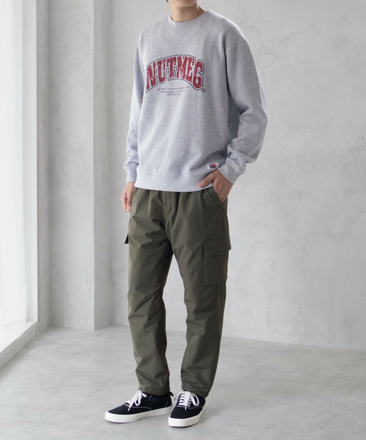 NAVY 温℃ 3M（TM）中綿カーゴパンツ メンズ