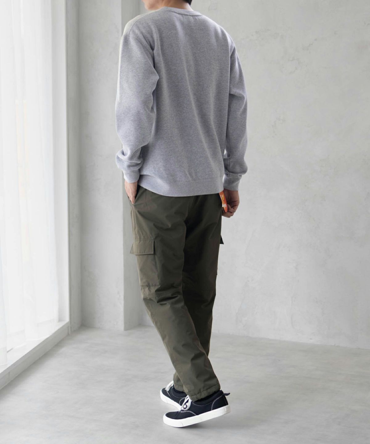 NAVY 温℃ 3M（TM）中綿カーゴパンツ メンズ