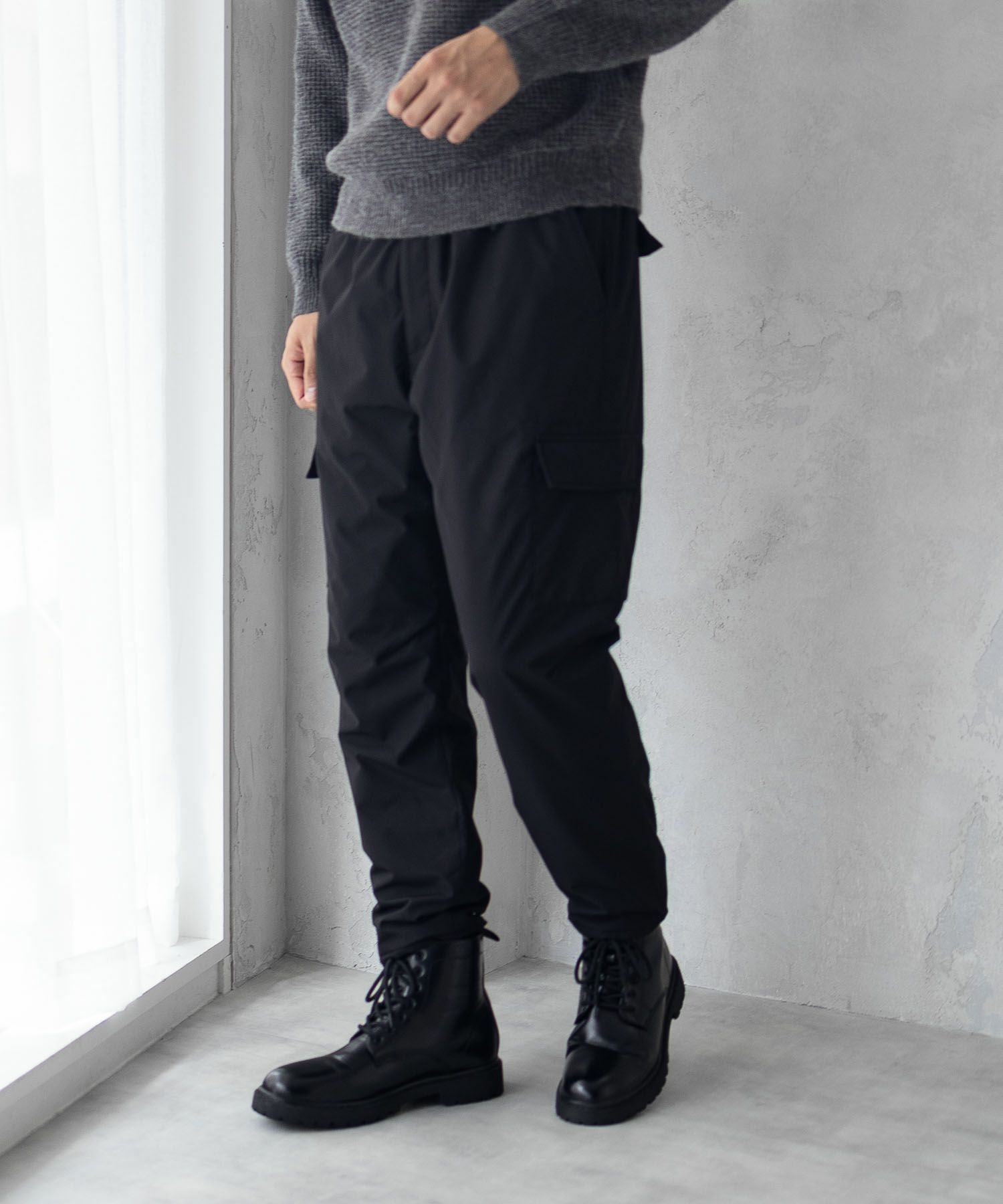 NAVY 温℃ 3M（TM）中綿カーゴパンツ メンズ商品画像-19