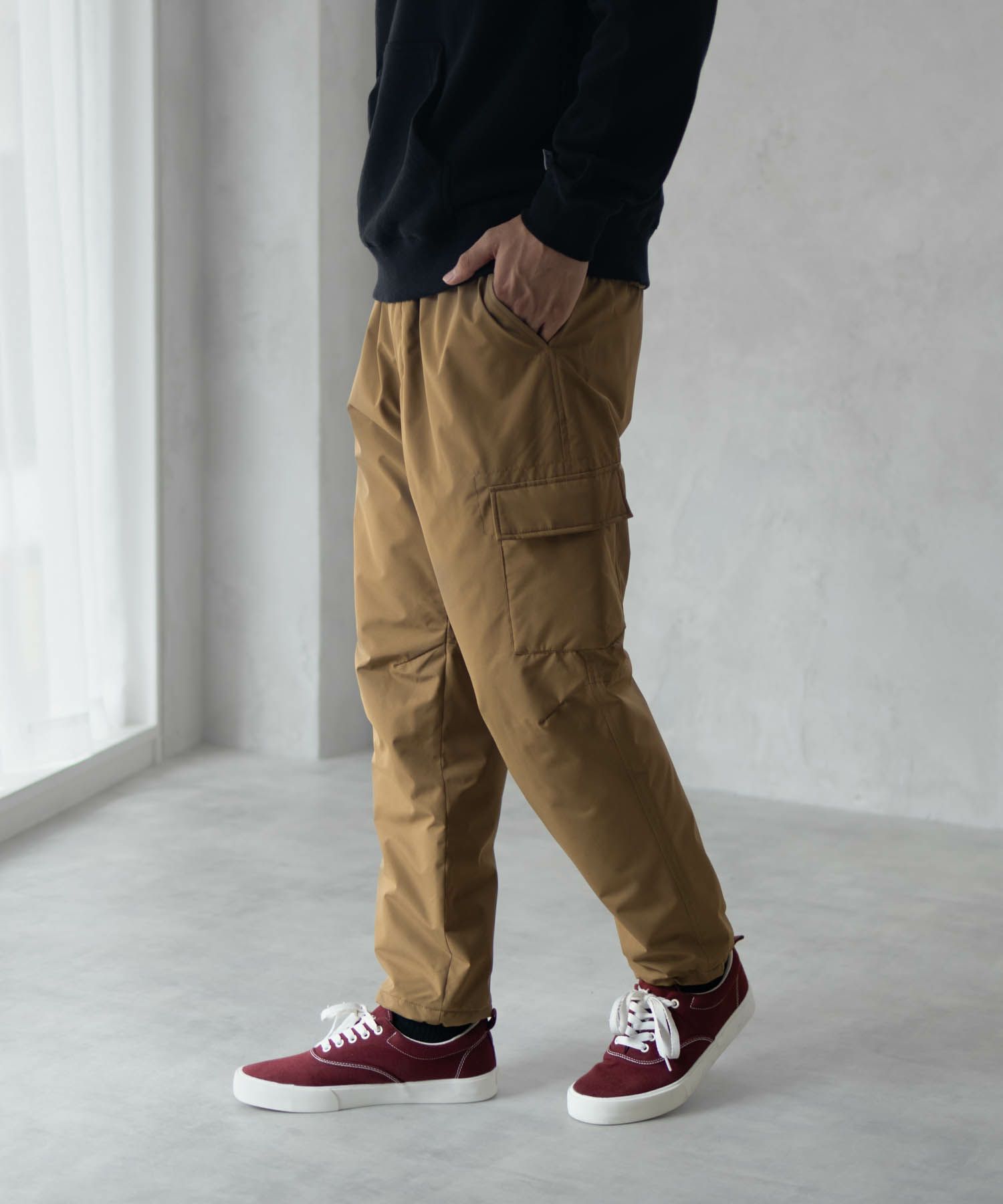 NAVY 温℃ 3M（TM）中綿カーゴパンツ メンズ商品画像-22