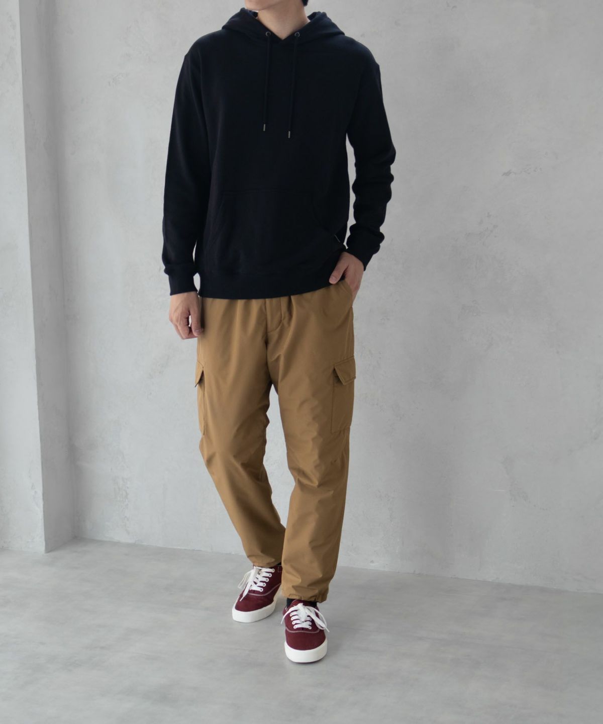 NAVY 温℃ 3M（TM）中綿カーゴパンツ メンズ