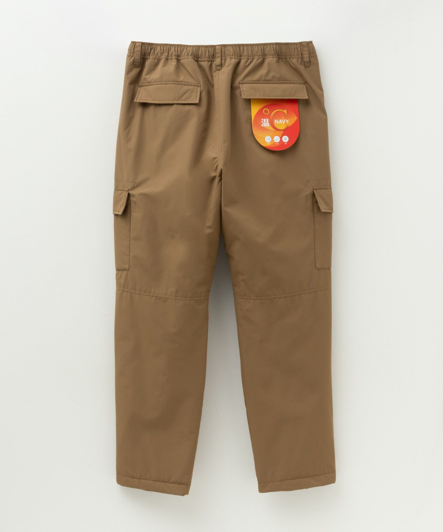NAVY 温℃ 3M（TM）中綿カーゴパンツ メンズ