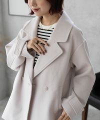 NAVY Pコート レディース