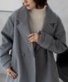 NAVY Pコート レディース