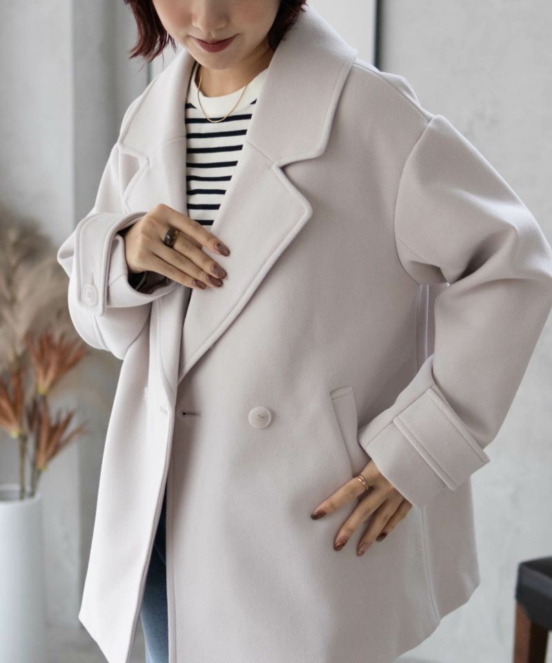 NAVY Pコート レディース