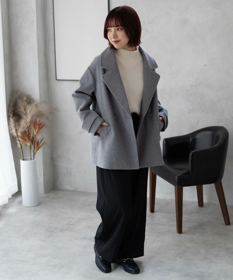 NAVY Pコート レディース