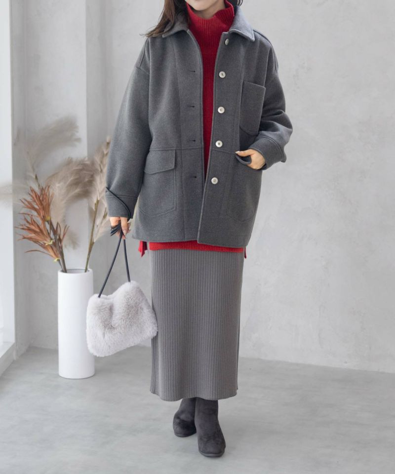 HusHusH  裏リブコート レディース商品画像-6