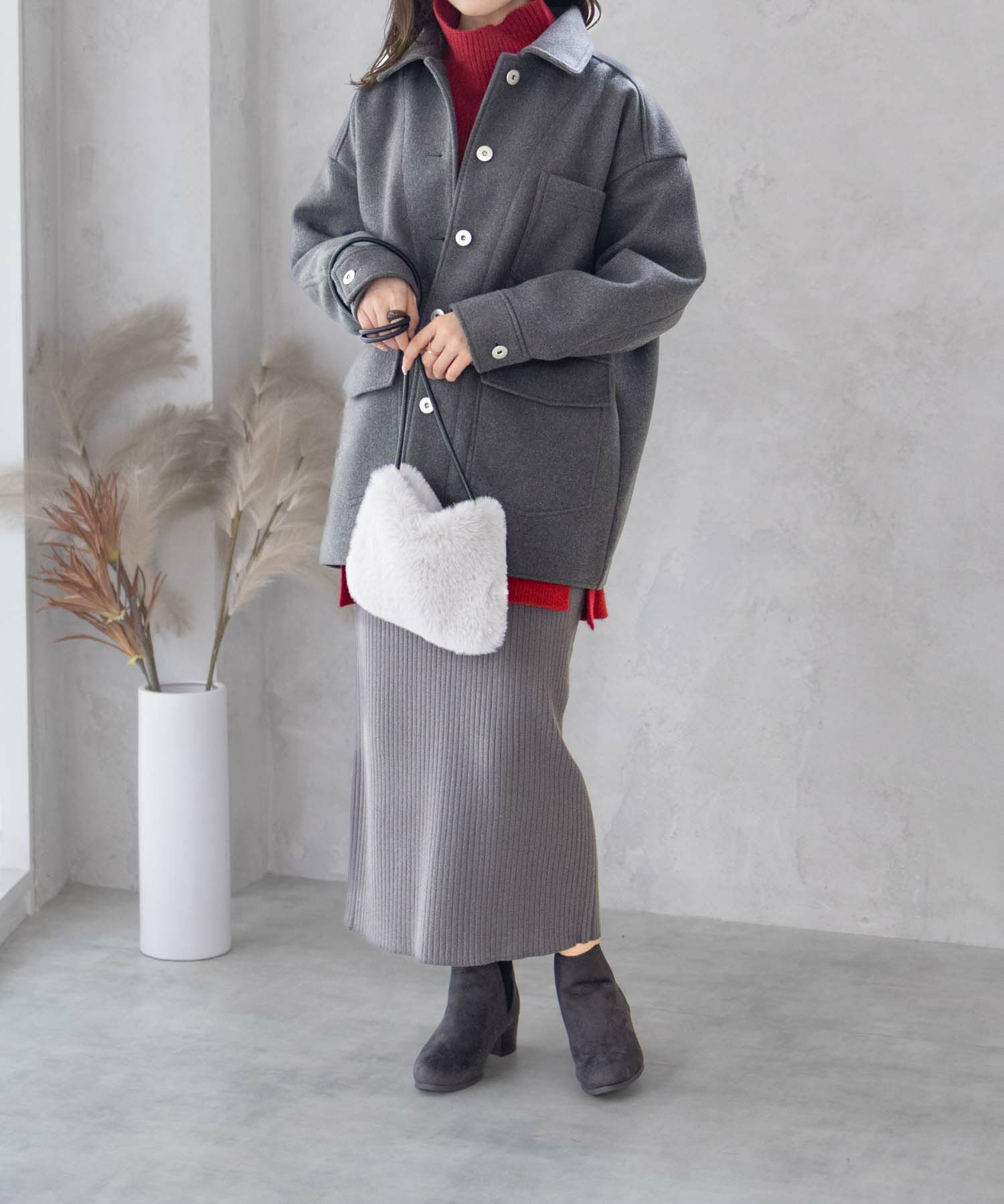 HusHusH  裏リブコート レディース商品画像-8