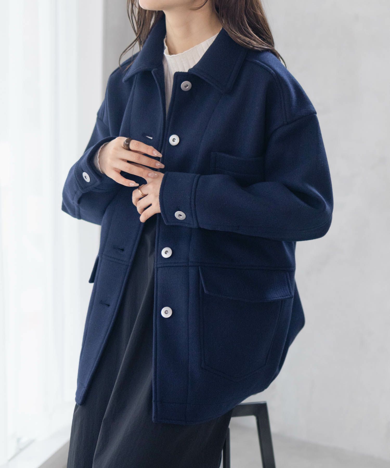 HusHusH  裏リブコート レディース商品画像-13