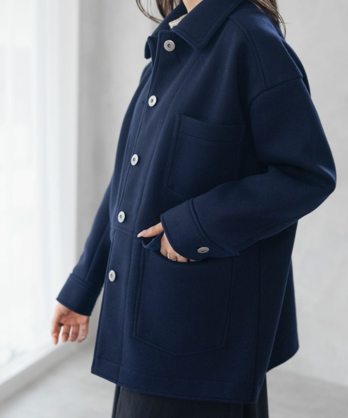 HusHusH 裏リブコート レディース