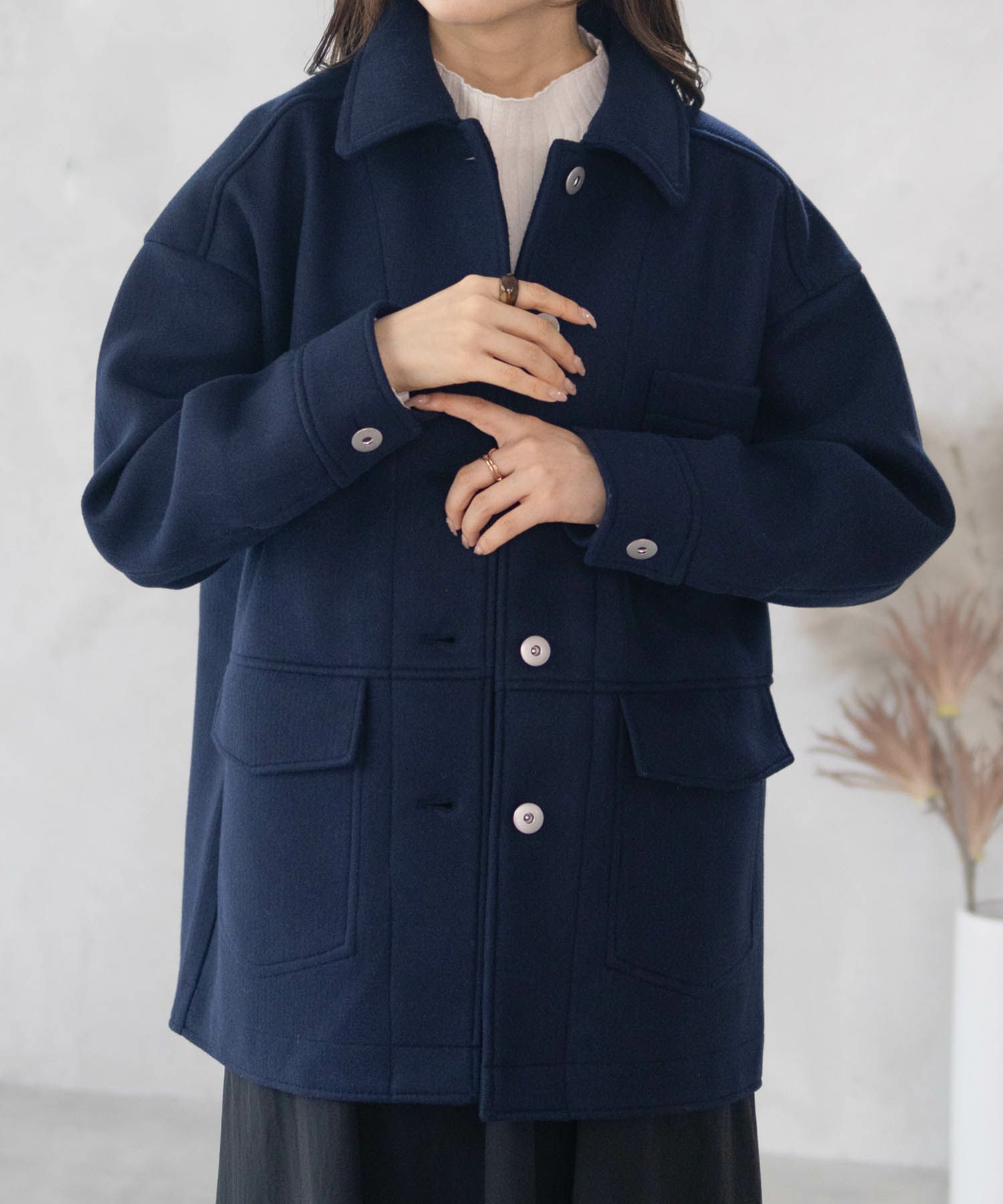 HusHusH  裏リブコート レディース商品サムネイル-15