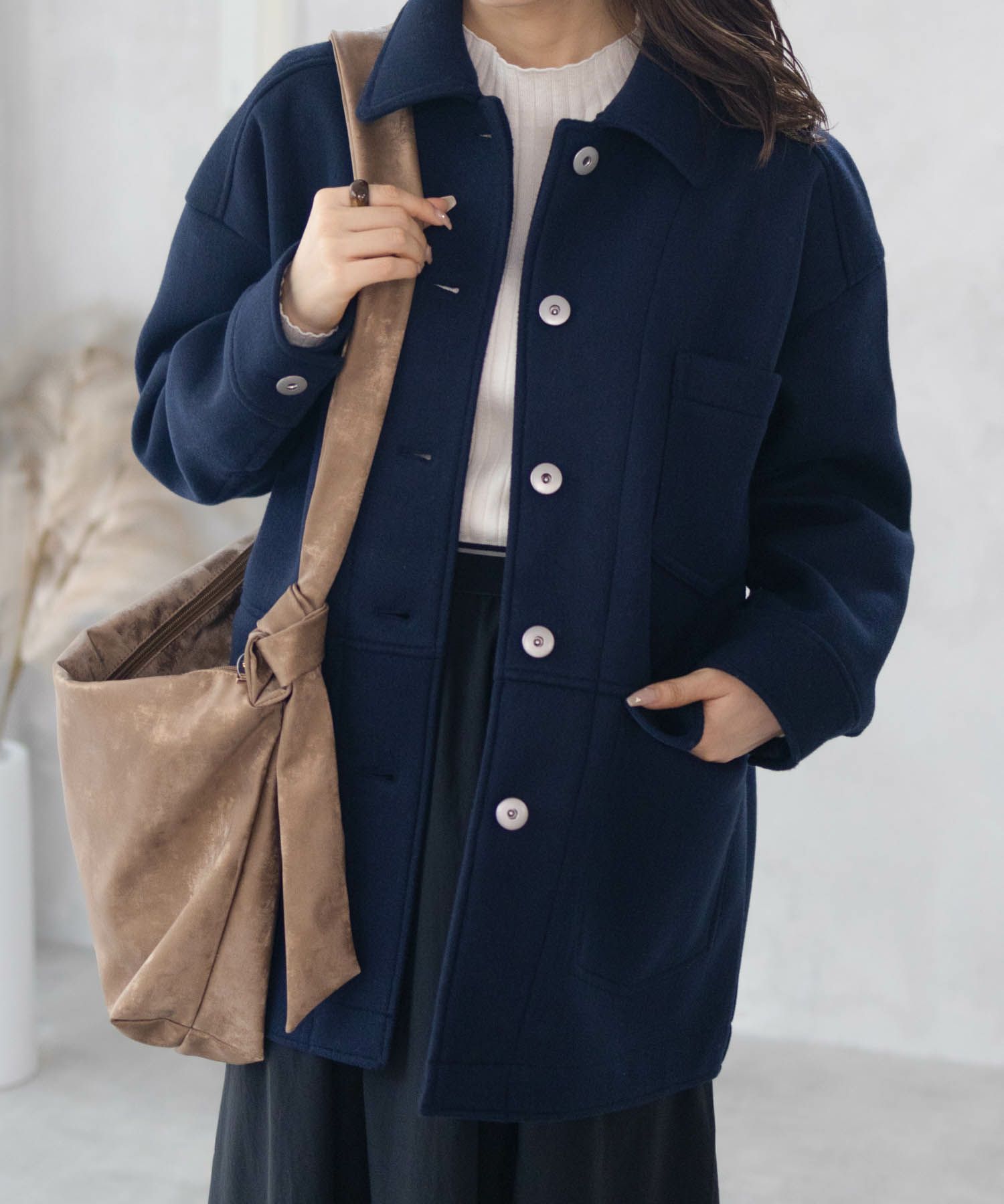 HusHusH  裏リブコート レディース商品サムネイル-17