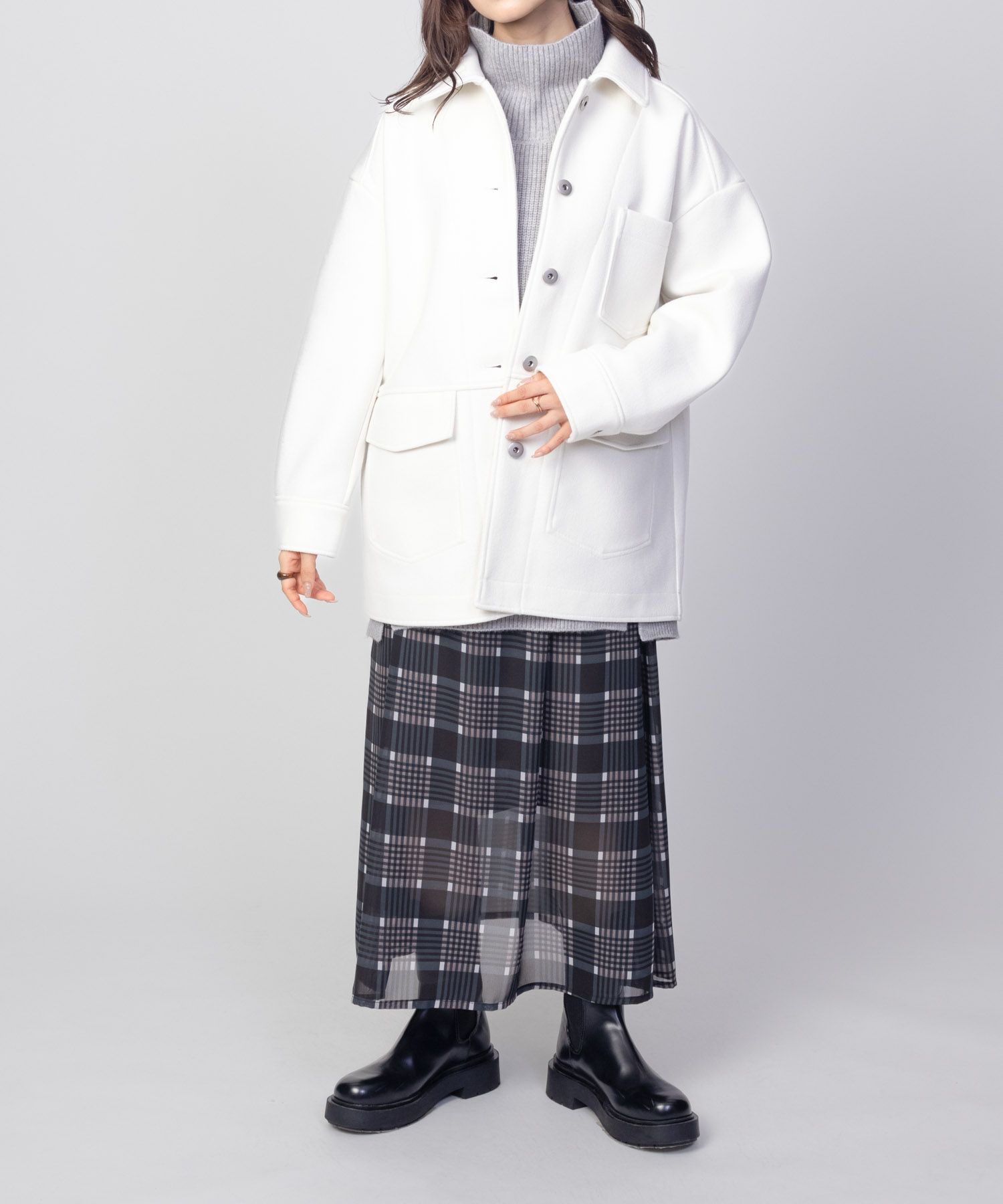 HusHusH  裏リブコート レディース商品サムネイル-25