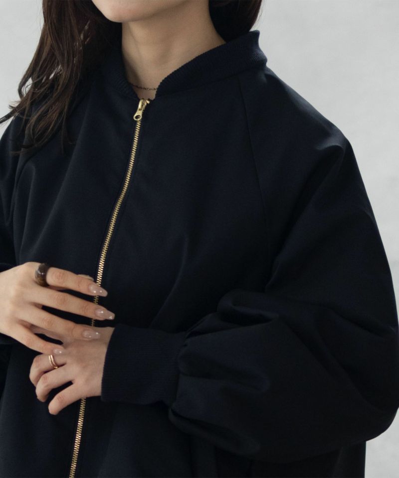 HusHusH AラインシルエットMA-1タイプジャケット レディース商品画像-2