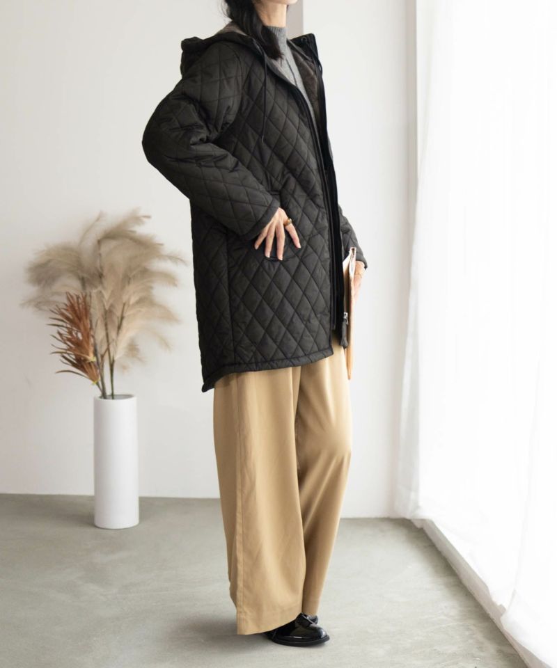 [期間限定価格]CONVERSE  キルト中綿フードジャケット レディース商品画像-4