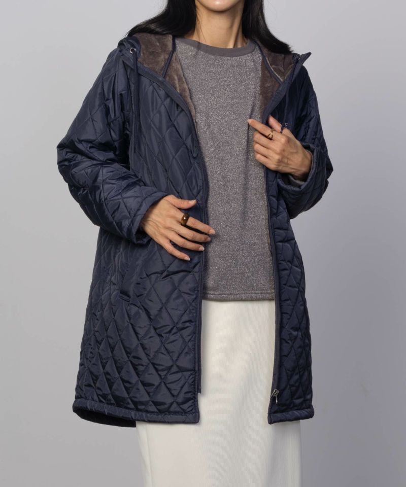 CONVERSE  キルト中綿フードジャケット レディース商品画像-14