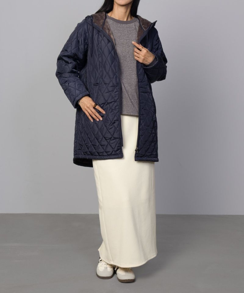 [期間限定価格]CONVERSE  キルト中綿フードジャケット レディース商品画像-18