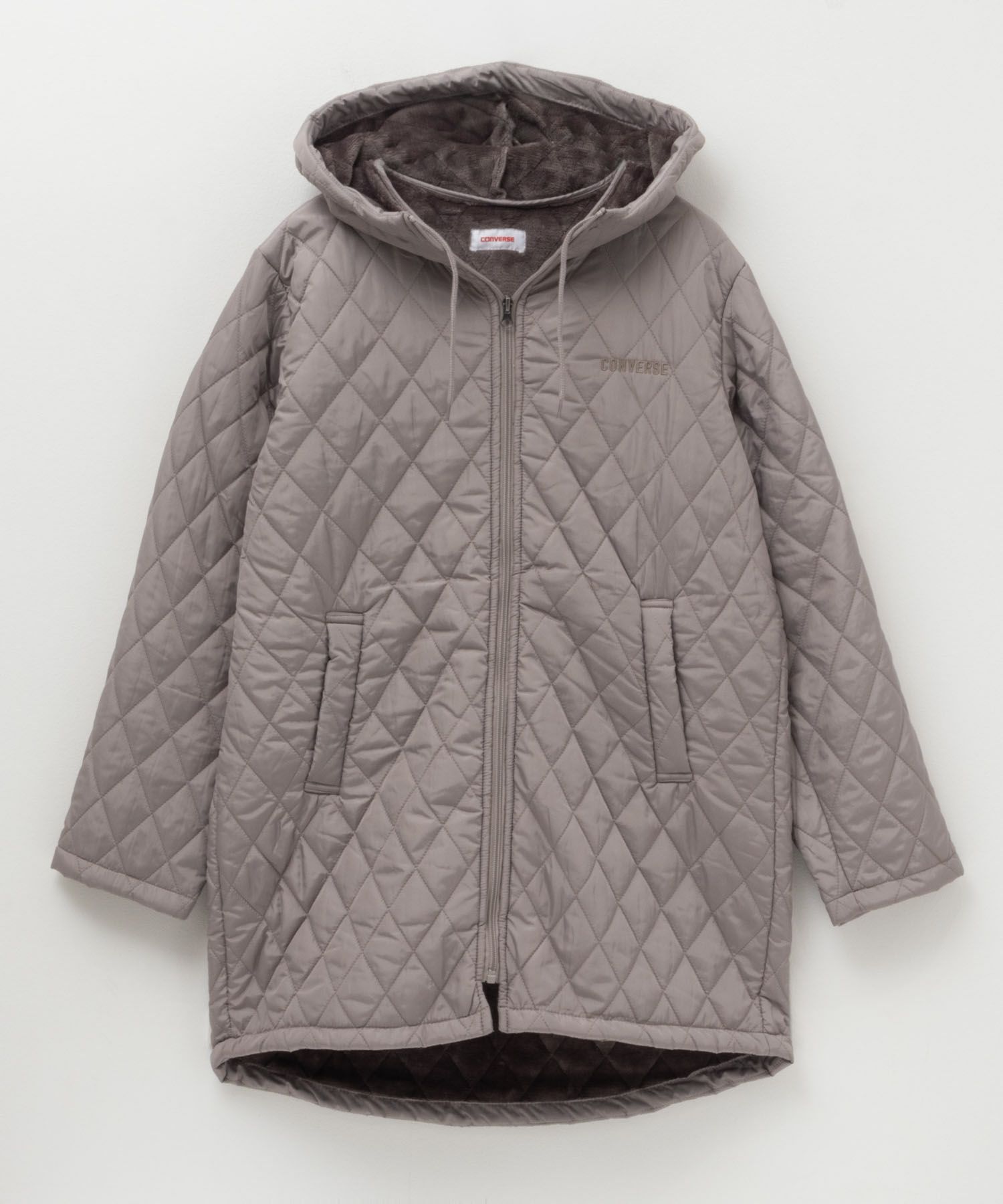 CONVERSE  キルト中綿フードジャケット レディース商品画像-23