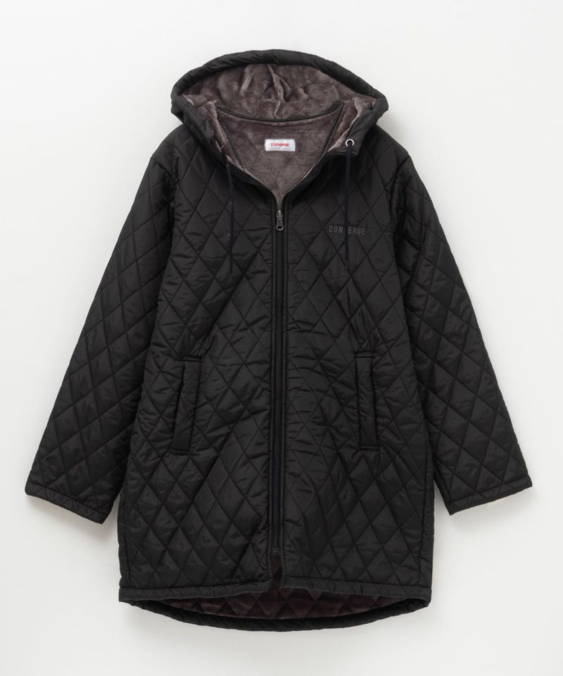 CONVERSE  キルト中綿フードジャケット レディース商品画像-25