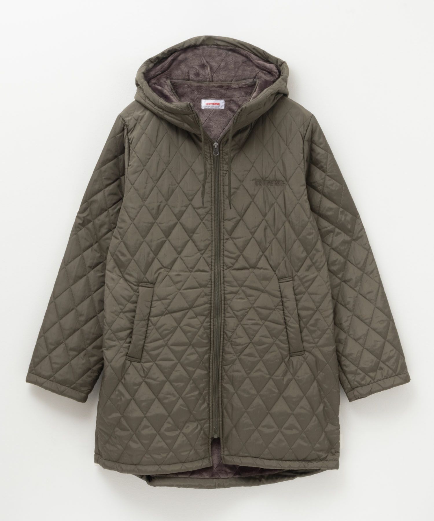 [期間限定価格]CONVERSE  キルト中綿フードジャケット レディース商品画像-27