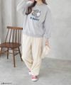 [期間限定価格]Tom and Jerry サガラ刺繍ルーズトレーナー レディース商品サムネイル-17