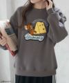 [期間限定価格]Tom and Jerry サガラ刺繍ルーズトレーナー レディース商品サムネイル-19