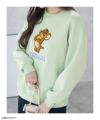 [期間限定価格]Tom and Jerry サガラ刺繍ルーズトレーナー レディース商品サムネイル-24