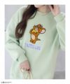 [期間限定価格]Tom and Jerry サガラ刺繍ルーズトレーナー レディース商品サムネイル-25