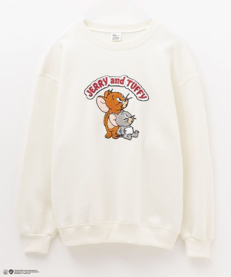 [期間限定価格]Tom and Jerry サガラ刺繍ルーズトレーナー レディース商品画像-27