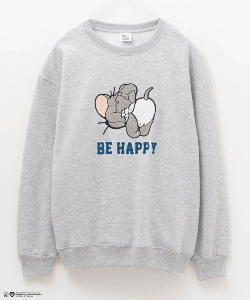 [期間限定価格]Tom and Jerry サガラ刺繍ルーズトレーナー レディース商品画像-29