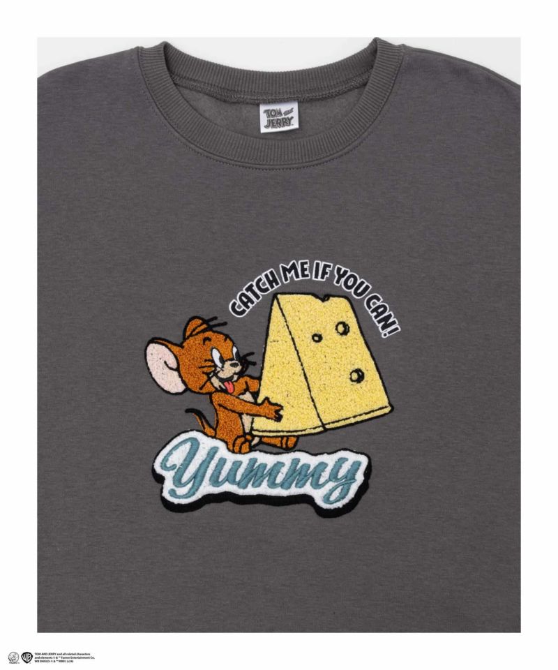 [期間限定価格]Tom and Jerry サガラ刺繍ルーズトレーナー レディース商品画像-37