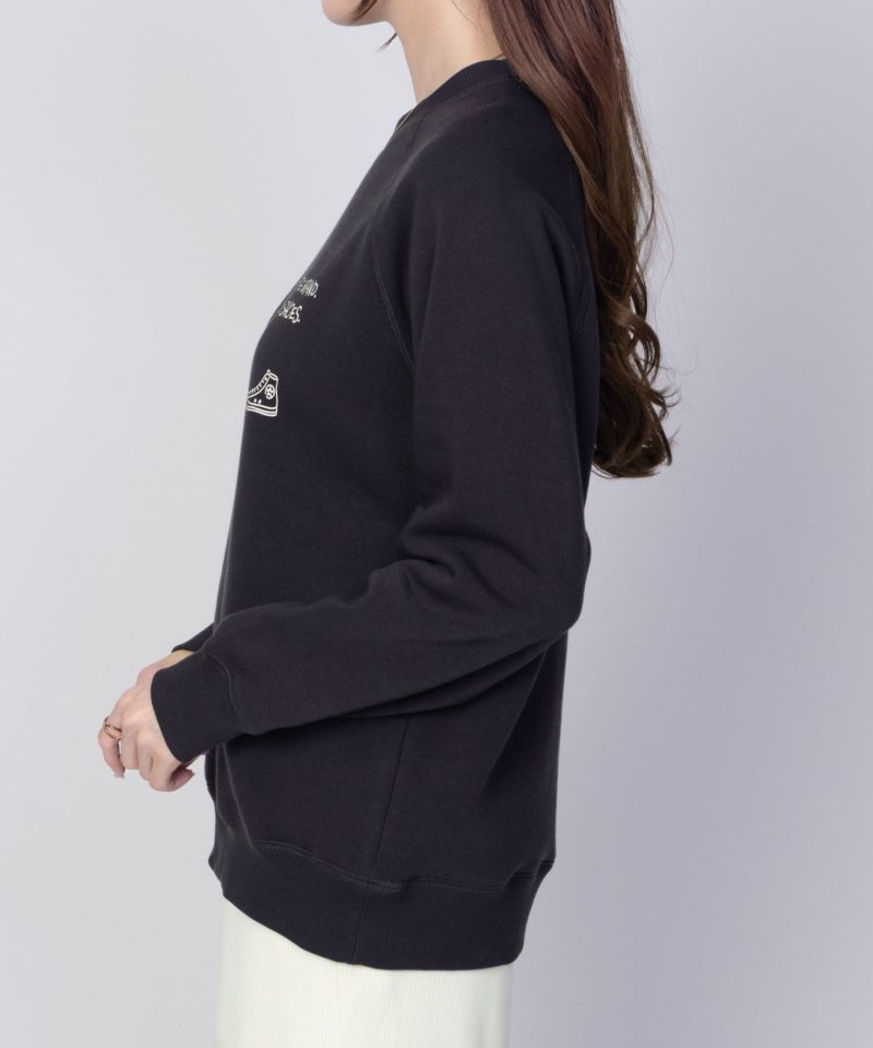 CONVERSE  身頃裏シャギートレーナー レディース商品画像-14