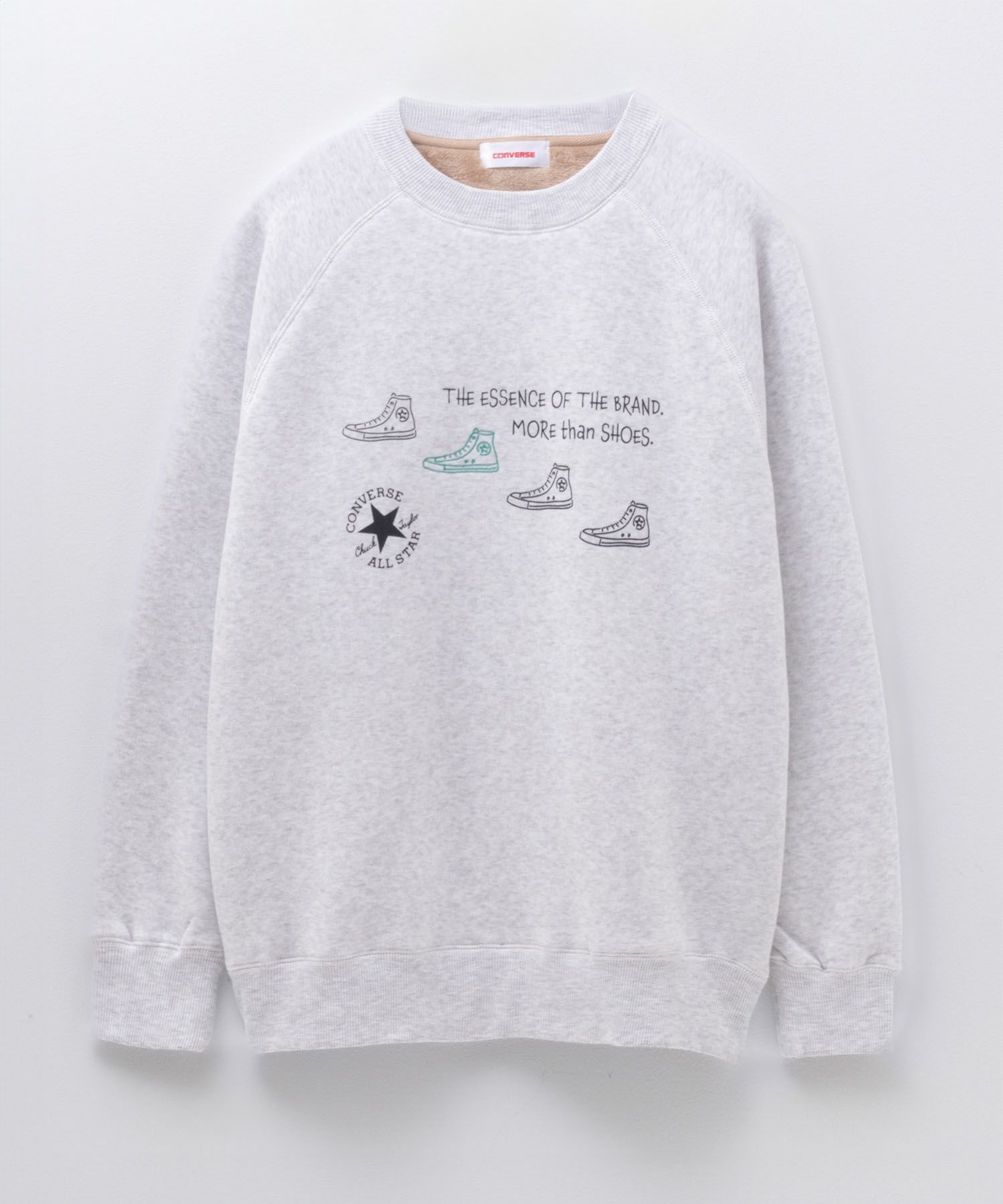 CONVERSE  身頃裏シャギートレーナー レディース商品画像-17