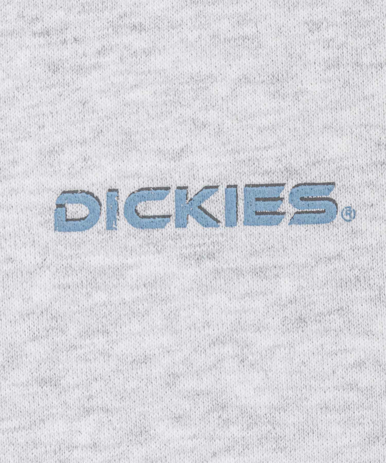 Dickies かすれフェスプリント裏起毛トレーナー レディース