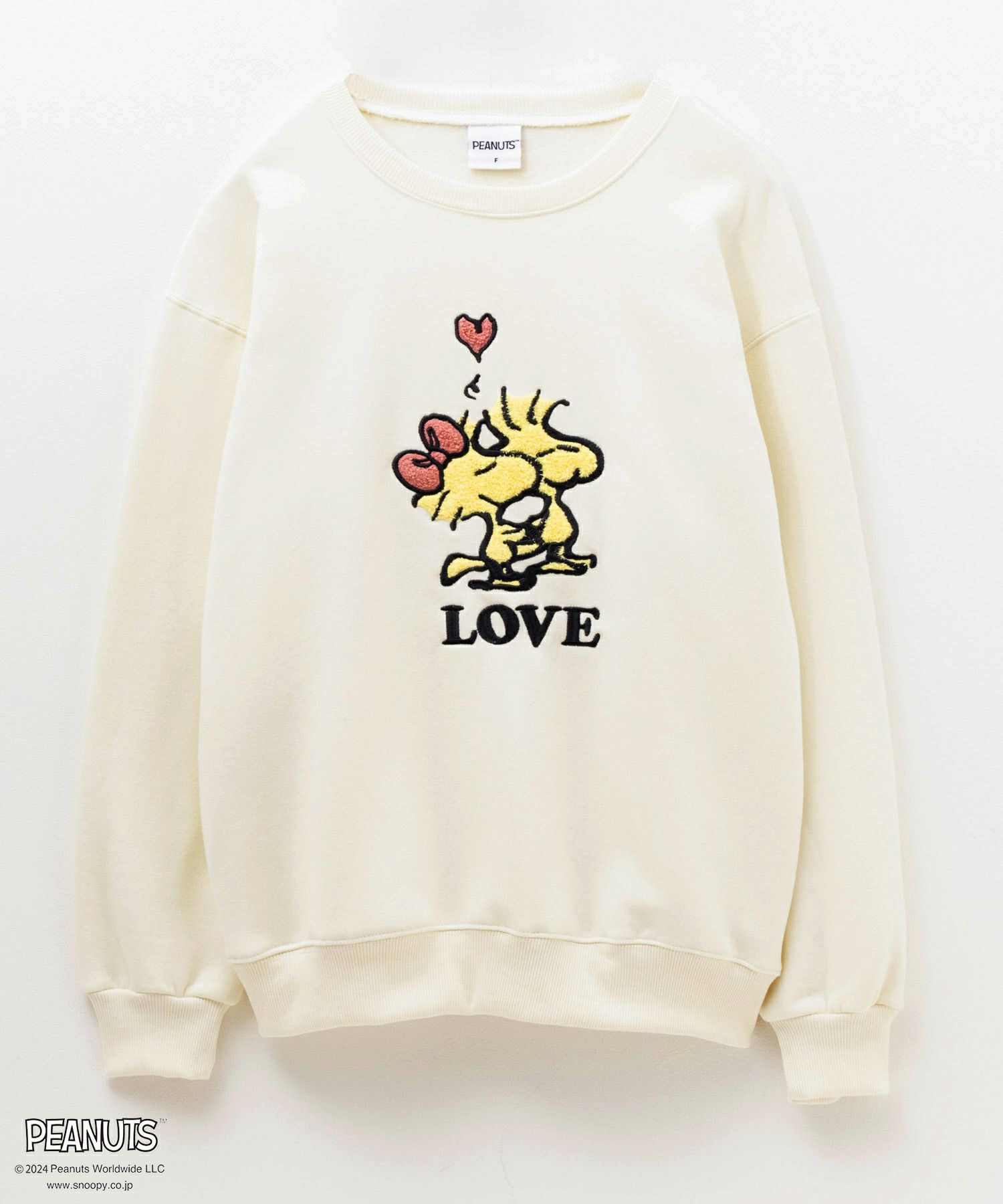 PEANUTS SNOOPY サガラ刺繍ルーズトレーナー レディース商品サムネイル-15