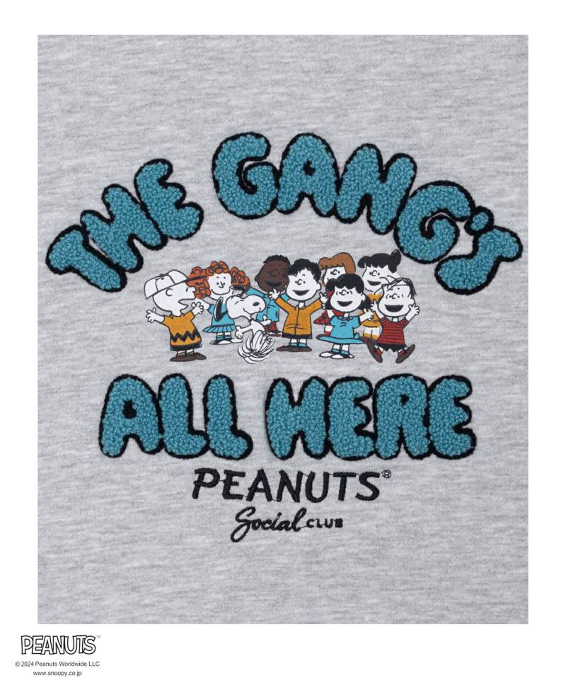PEANUTS SNOOPY サガラ刺繍ルーズトレーナー レディース商品画像-26