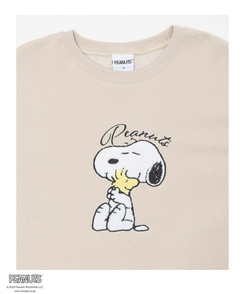 PEANUTS SNOOPY サガラ刺繍ルーズトレーナー レディース商品画像-29