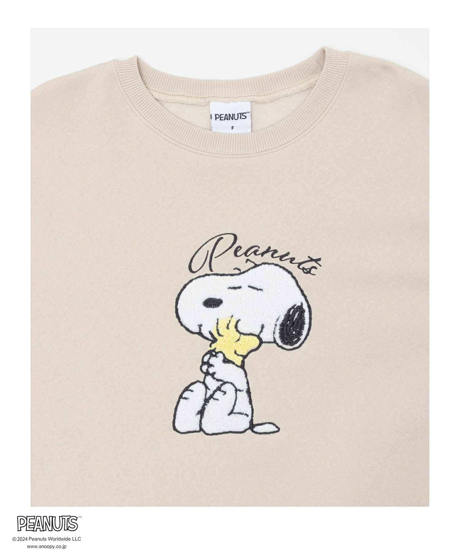 PEANUTS SNOOPY サガラ刺繍ルーズトレーナー レディース商品画像-29