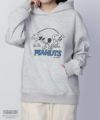 PEANUTS SNOOPY プリントルーズパーカー レディース