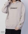 PEANUTS SNOOPY プリントルーズパーカー レディース