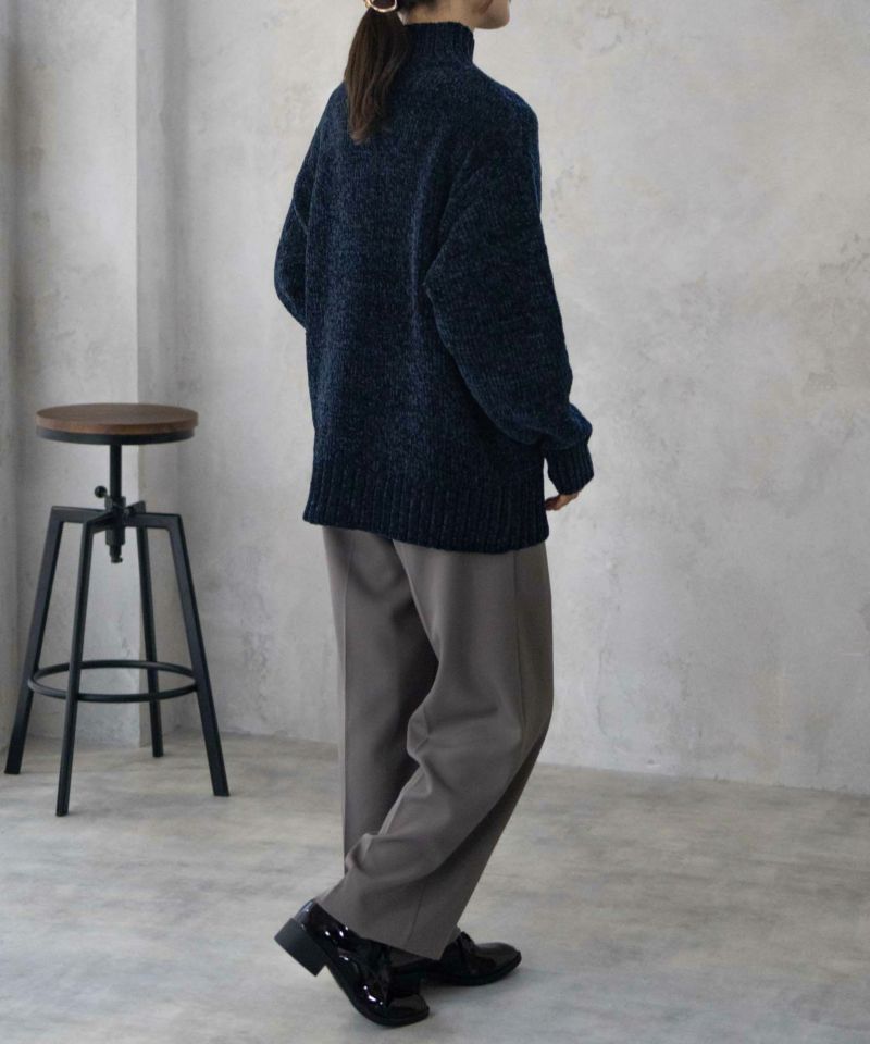 HusHusH  モールハイネックプルオーバー レディース商品画像-6