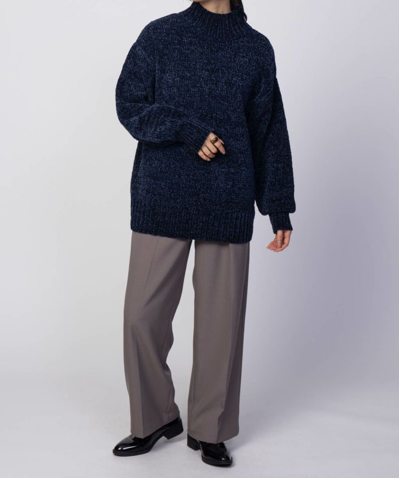 HusHusH  モールハイネックプルオーバー レディース商品画像-9