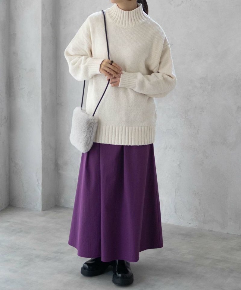 HusHusH  モールハイネックプルオーバー レディース商品画像-13