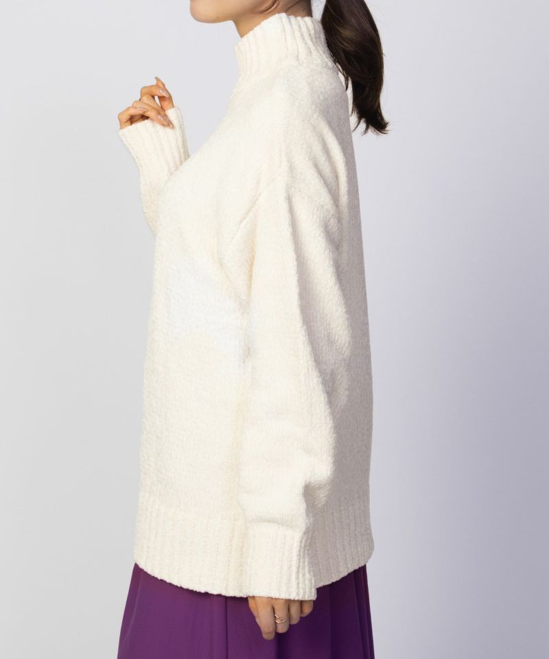 HusHusH  モールハイネックプルオーバー レディース商品画像-15