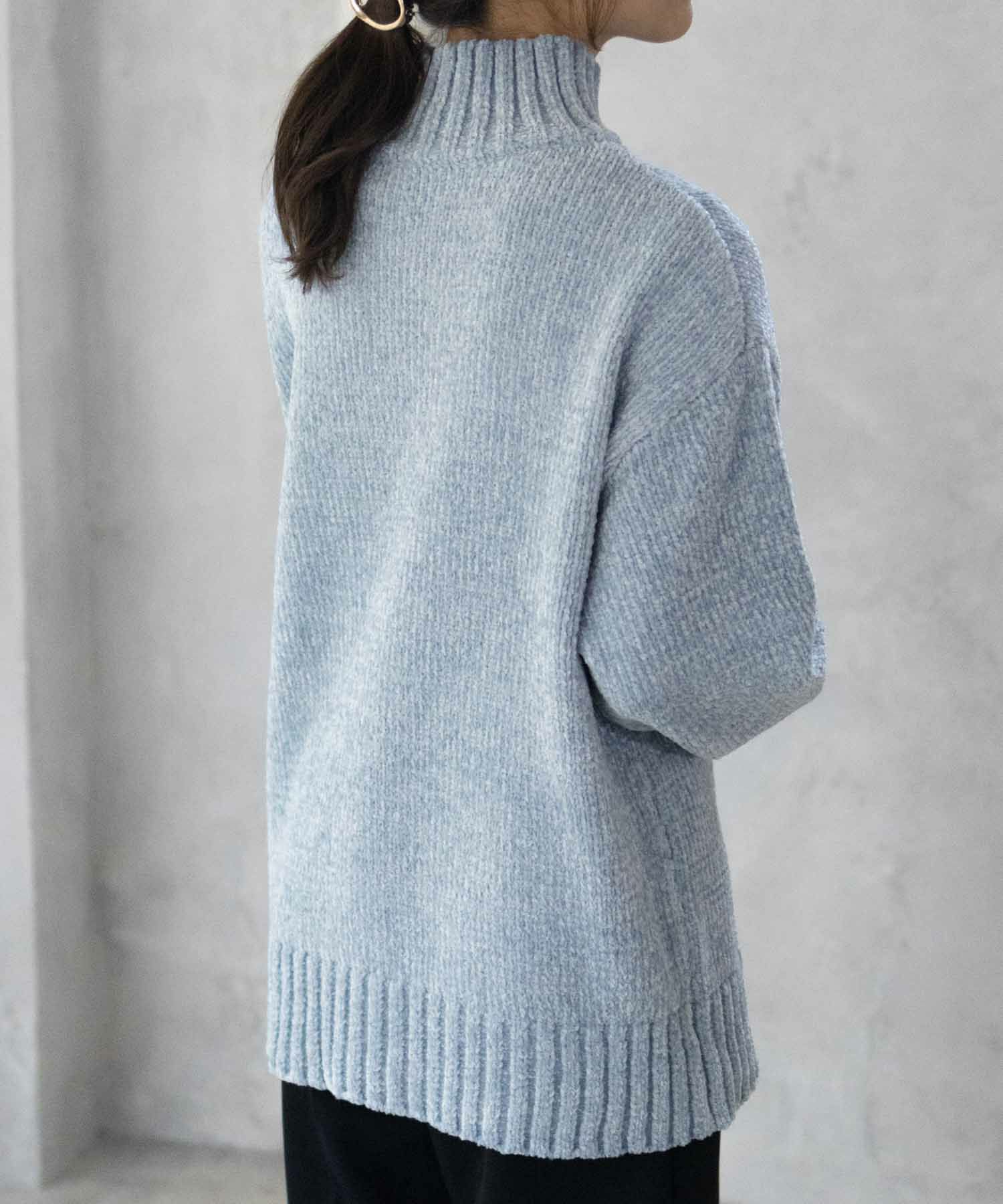 HusHusH  モールハイネックプルオーバー レディース商品画像-18
