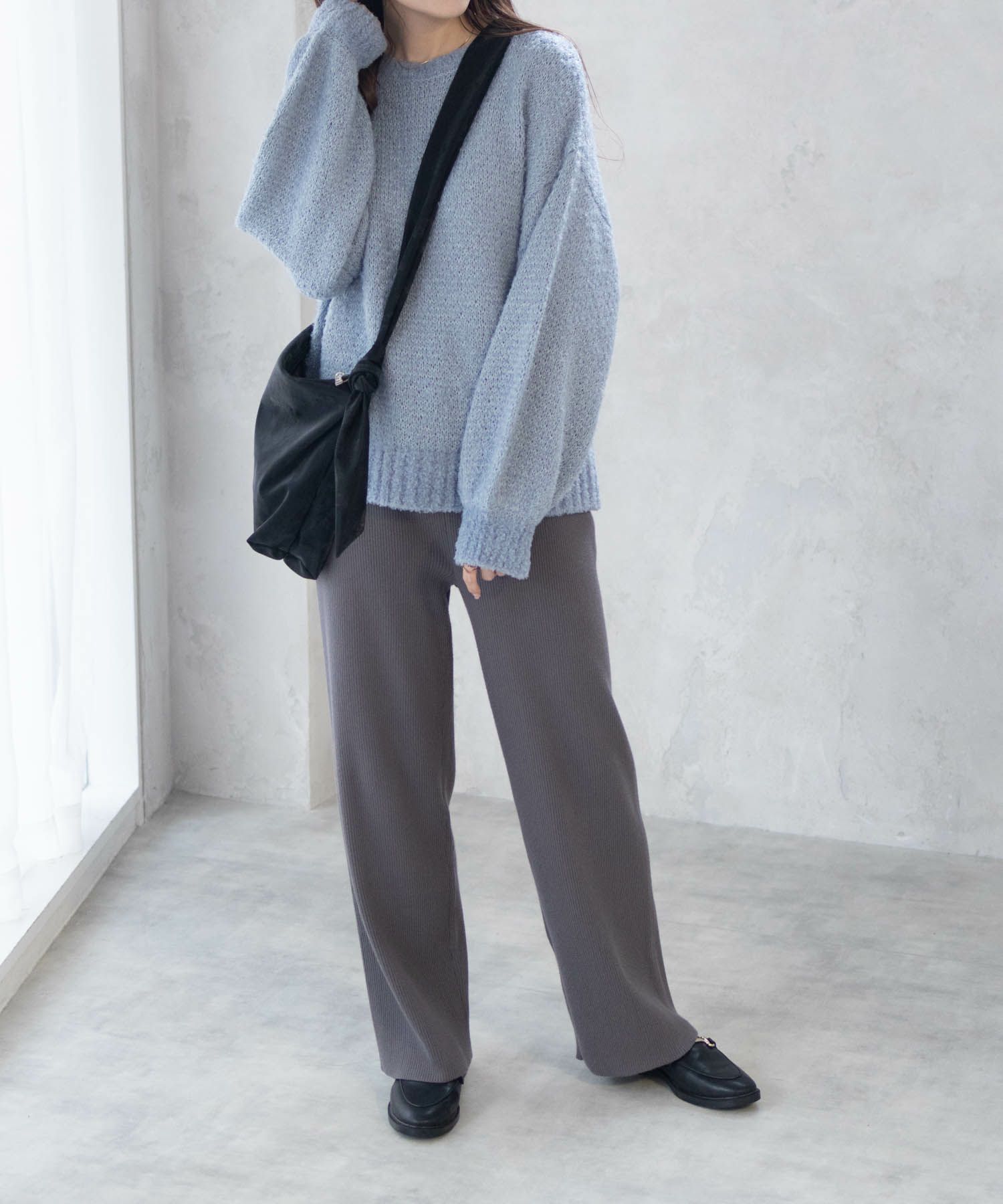 HusHusH  リブニットパンツ レディース商品画像-6